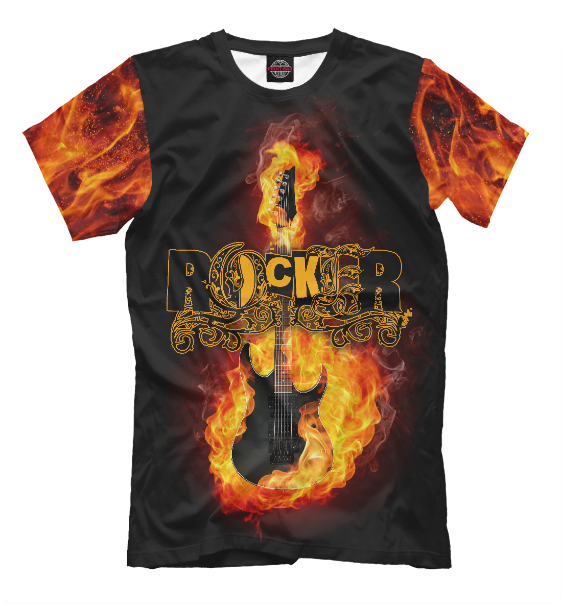 

Fire Guitar Rocker