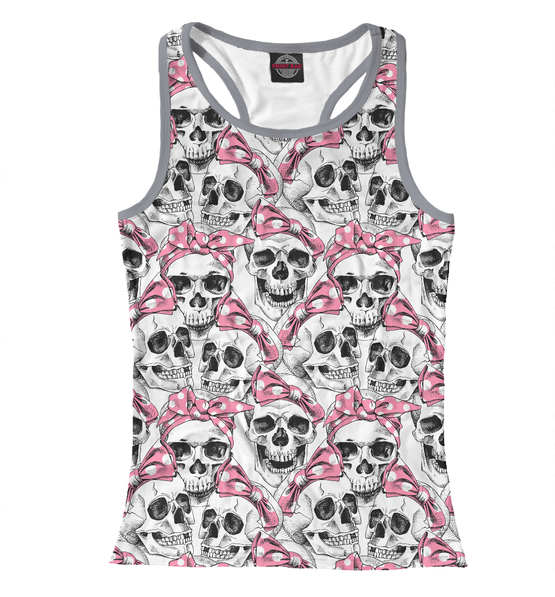 

Черепа в розовых платках