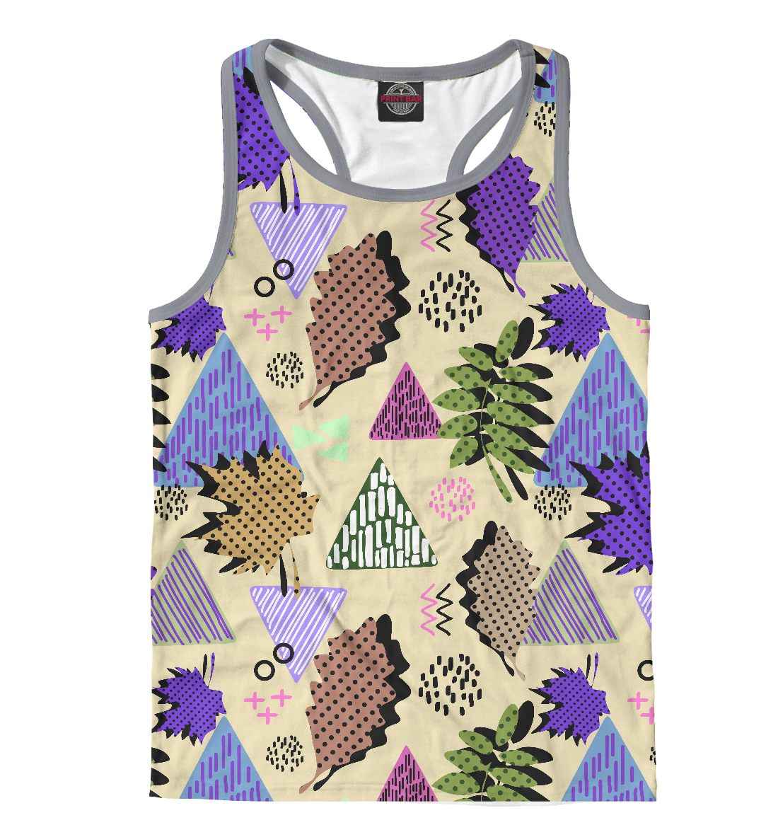 

Мемфис листья