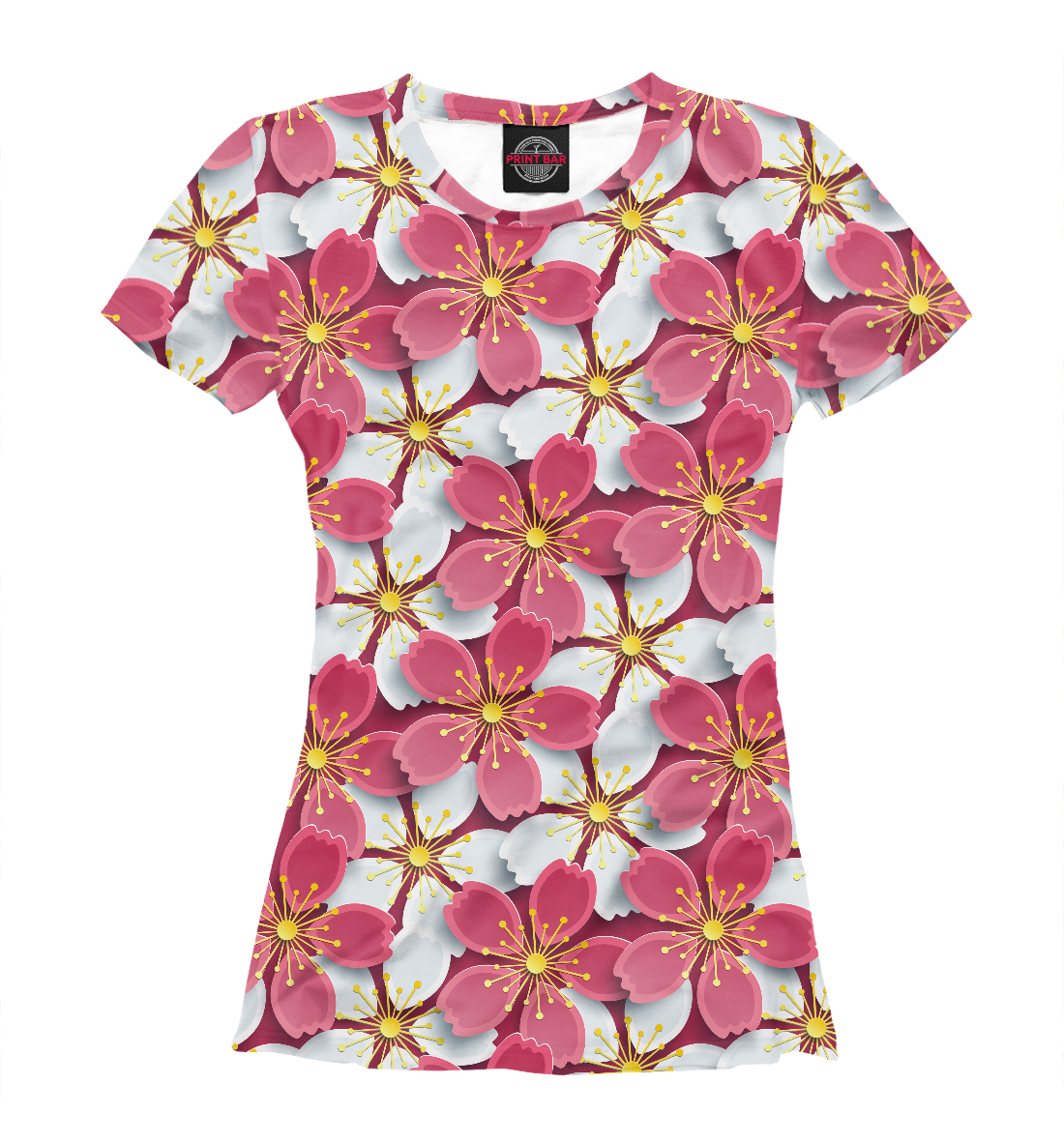 

Белые и розовые цветы