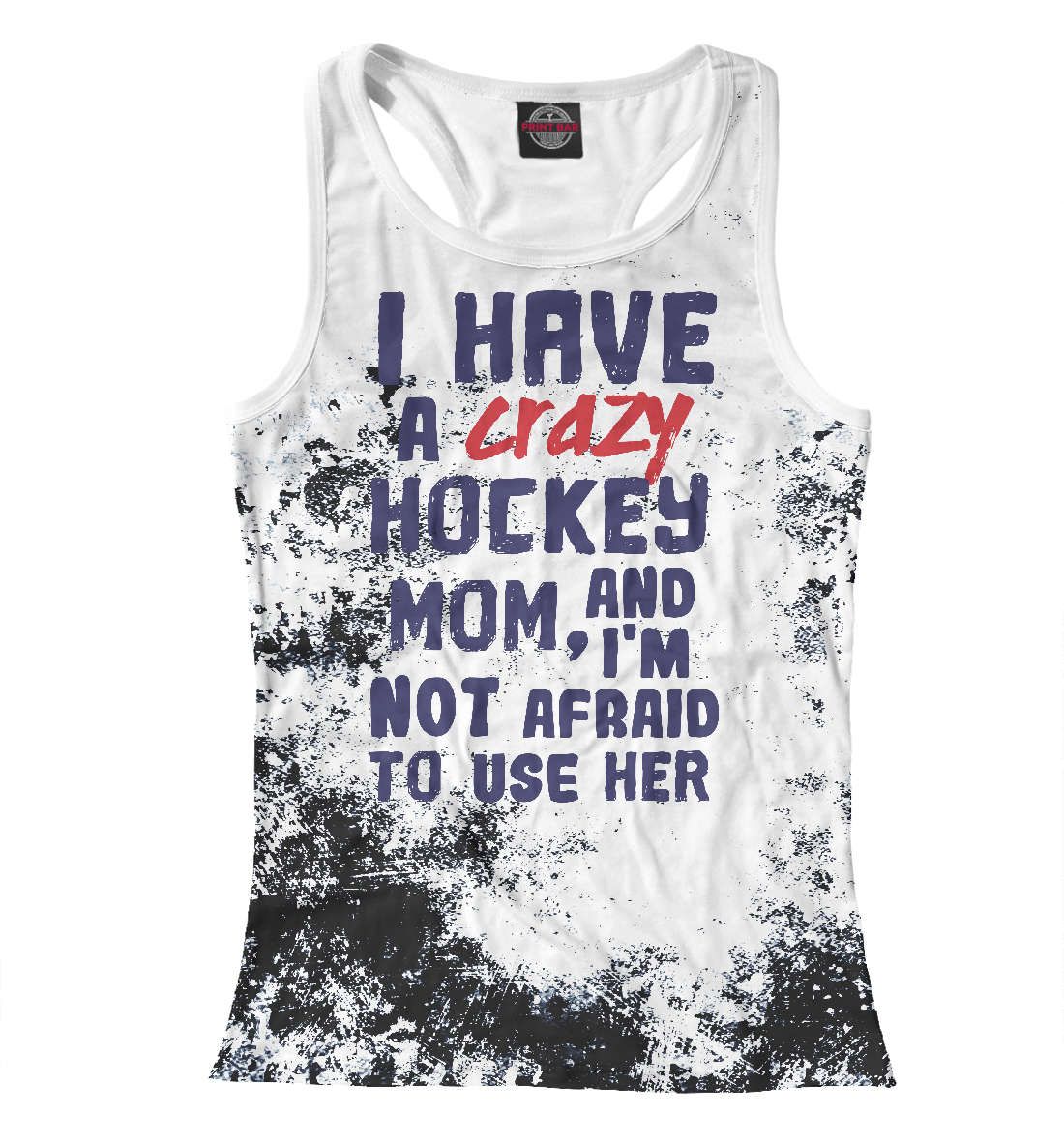 

I have a crazy hockey mom