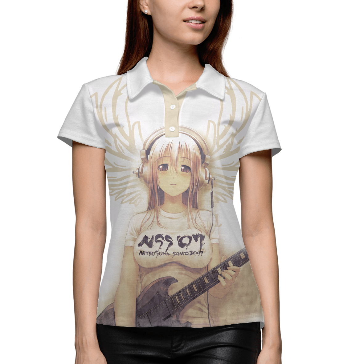 

Девушка с гитарой РОК