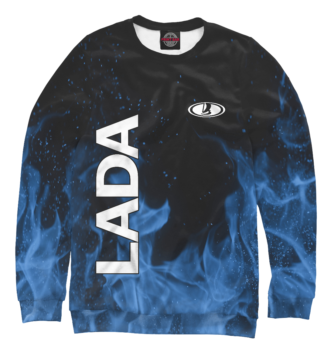 

LADA blue fire