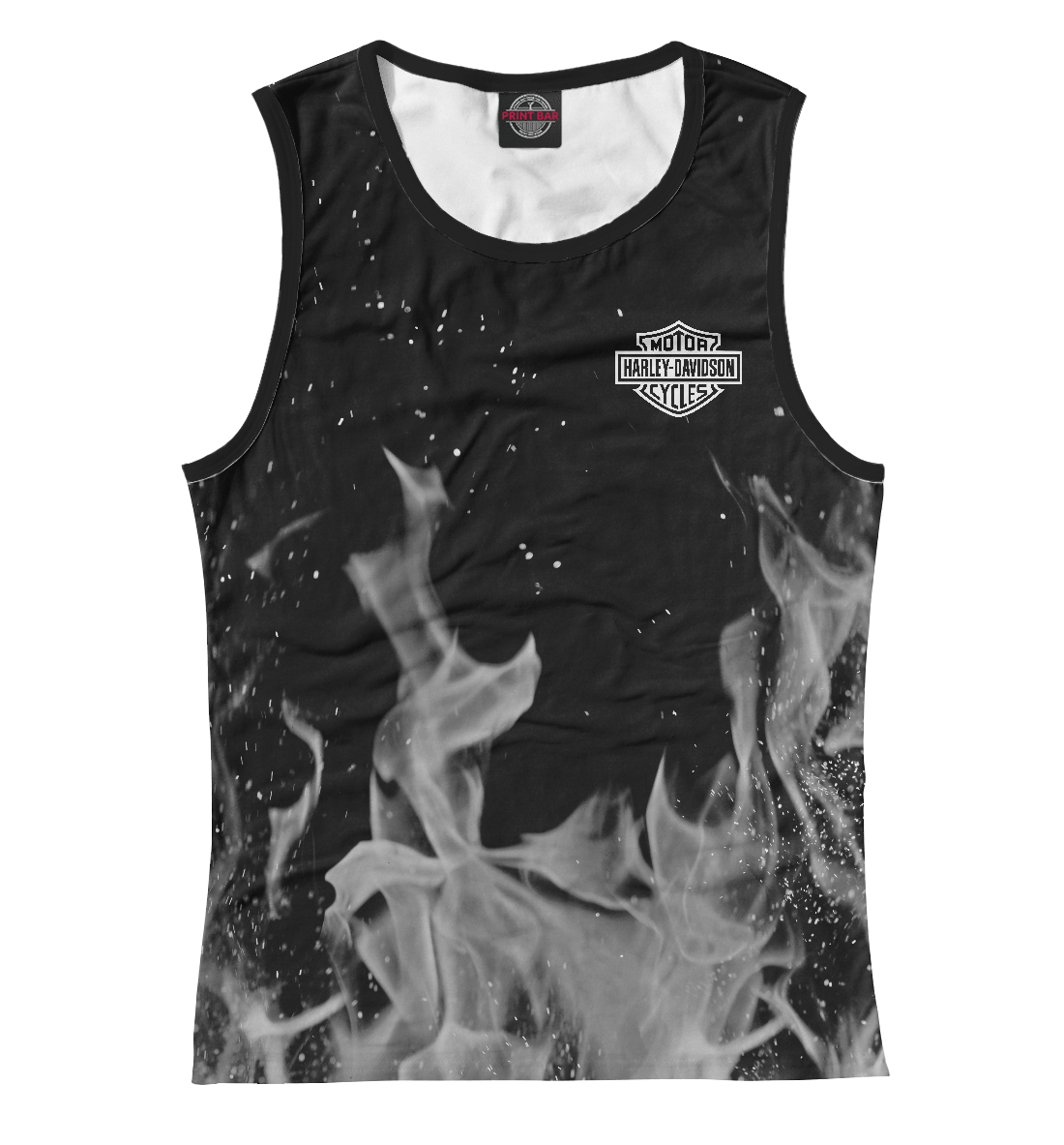 

Harley-Davidson grey fire