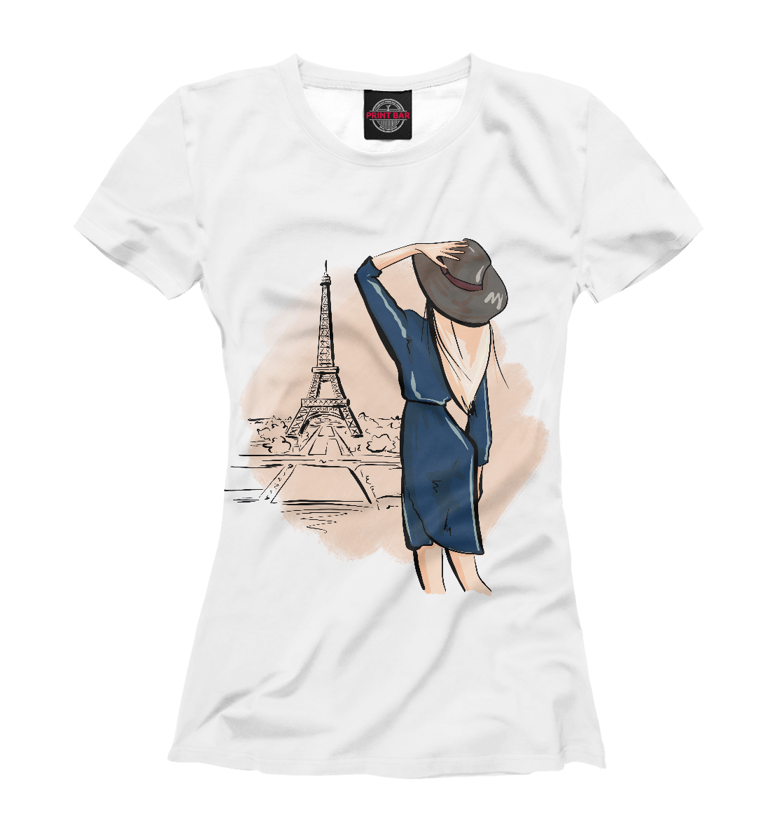 

Девушка в Париже