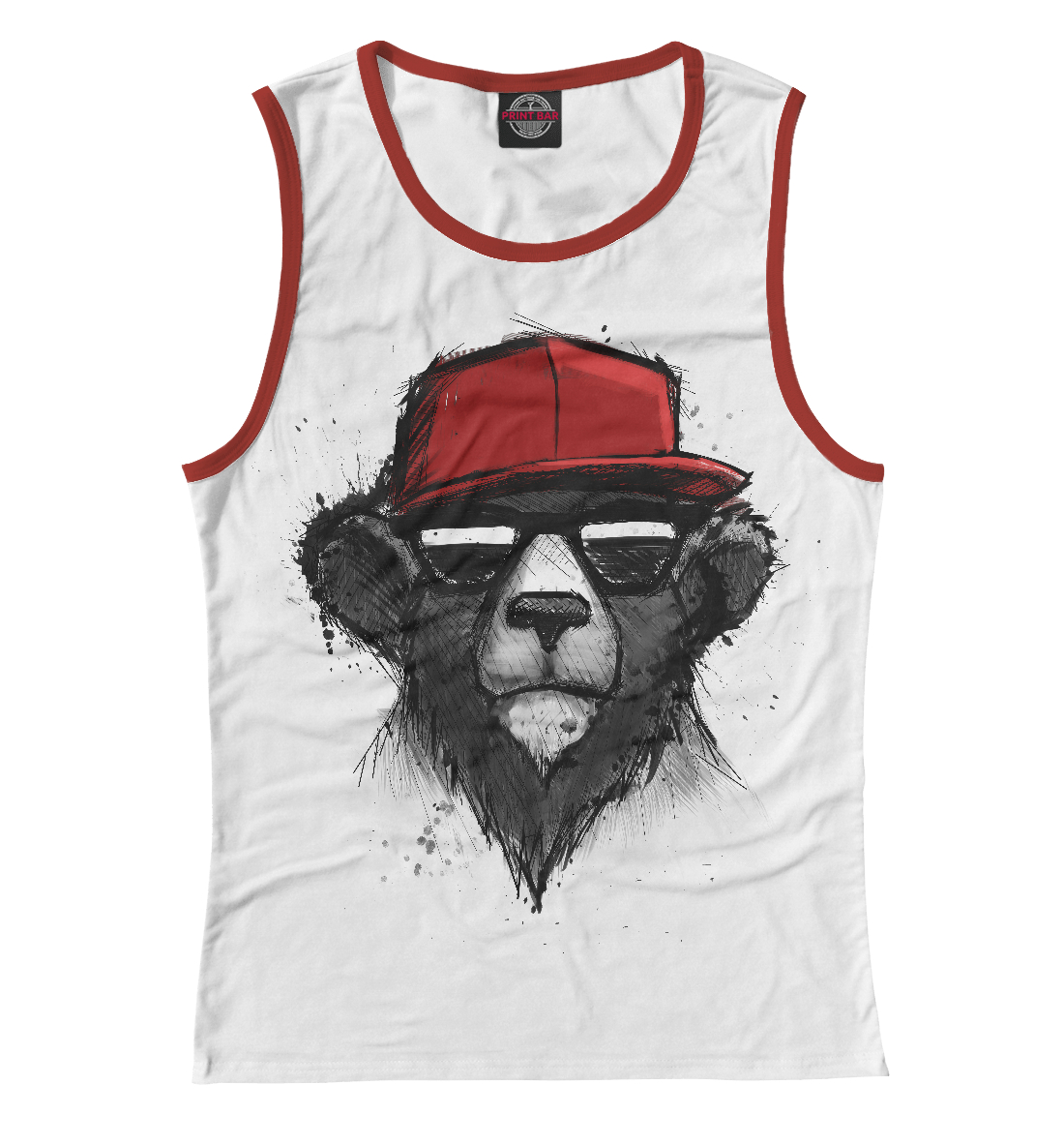 

Медведь в бейсболке