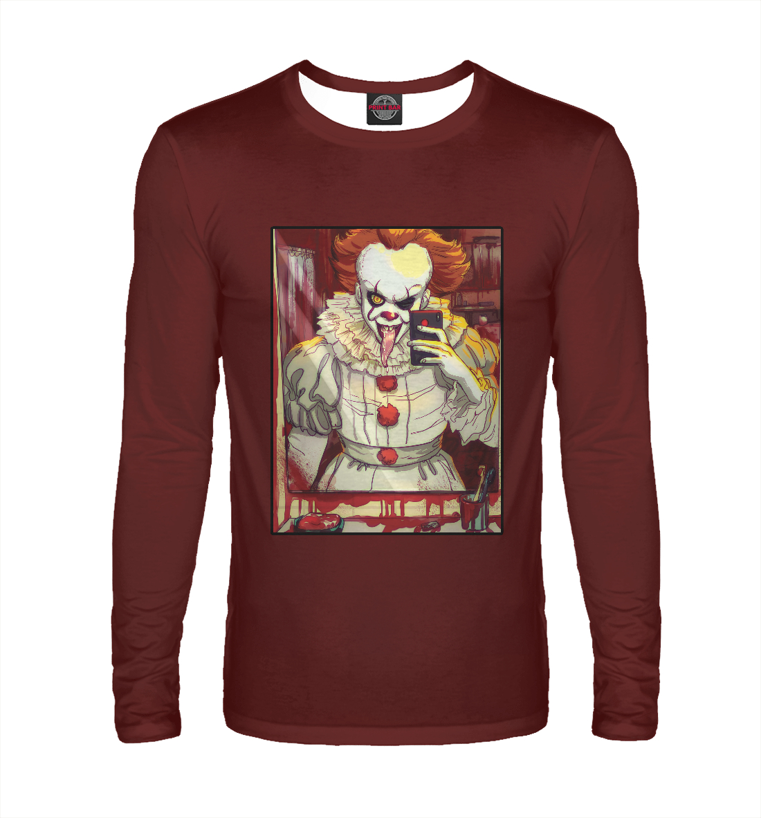 

Клоун из оно делает селфи