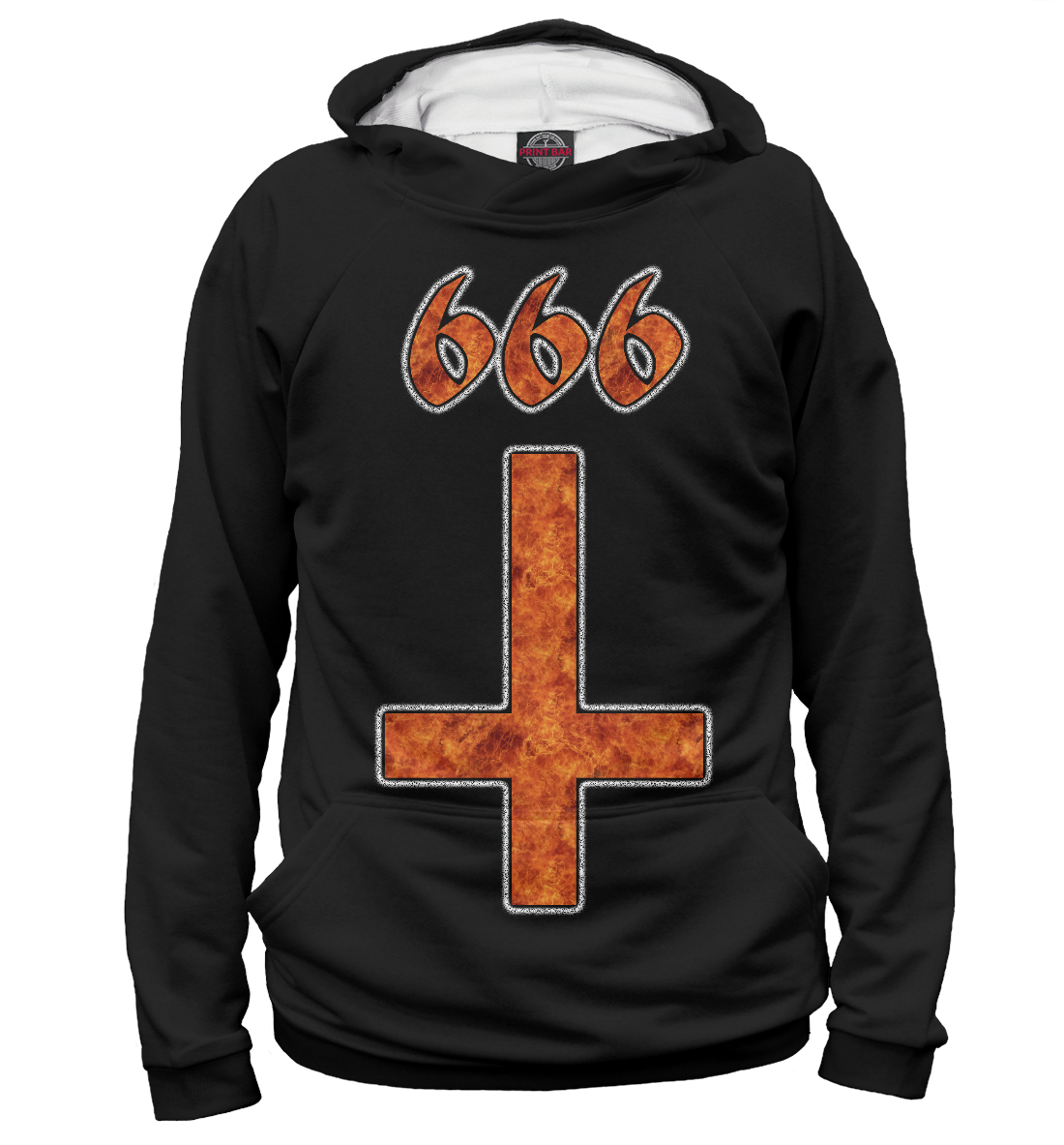 

Перевёрнутый крест 666