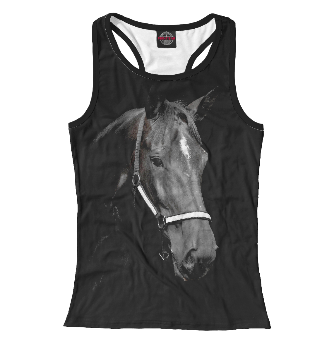 

Черный конь