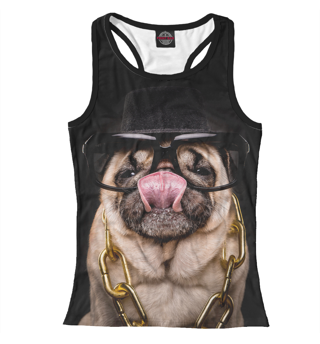 

Мопс в очках