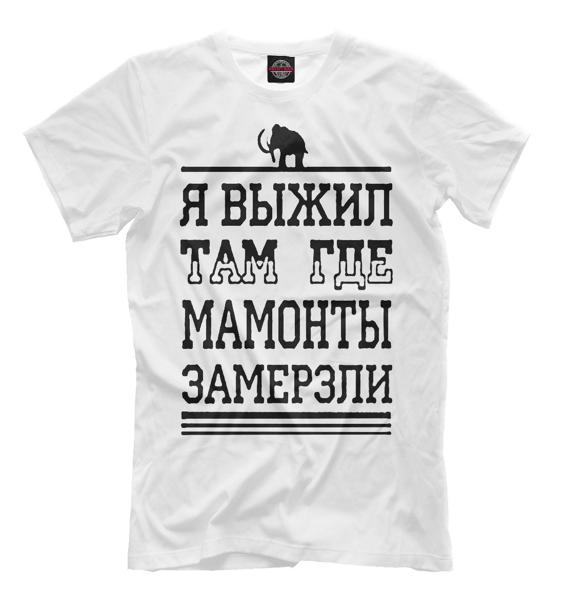 

Я выжил там где мамонты замерзли