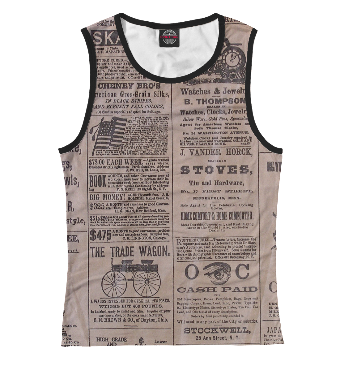 

Vintage Newspaper