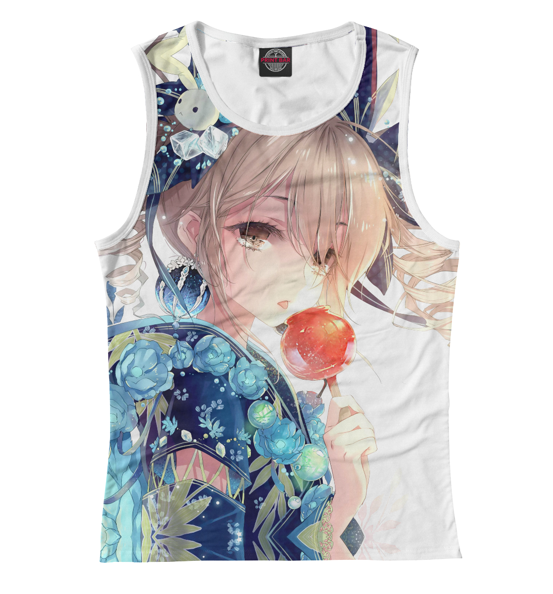 

Девушка с леденцом