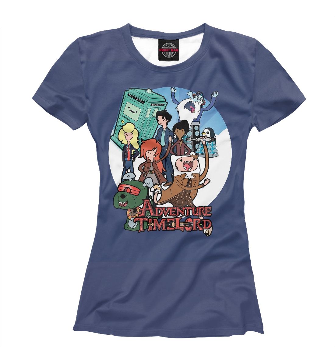 

Adventure time в стиле Доктор Кто