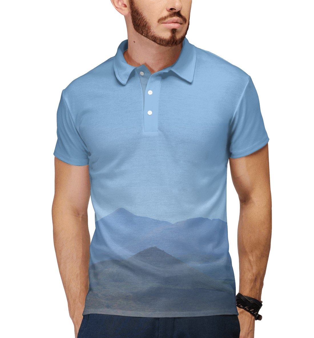 

Горы в дымке