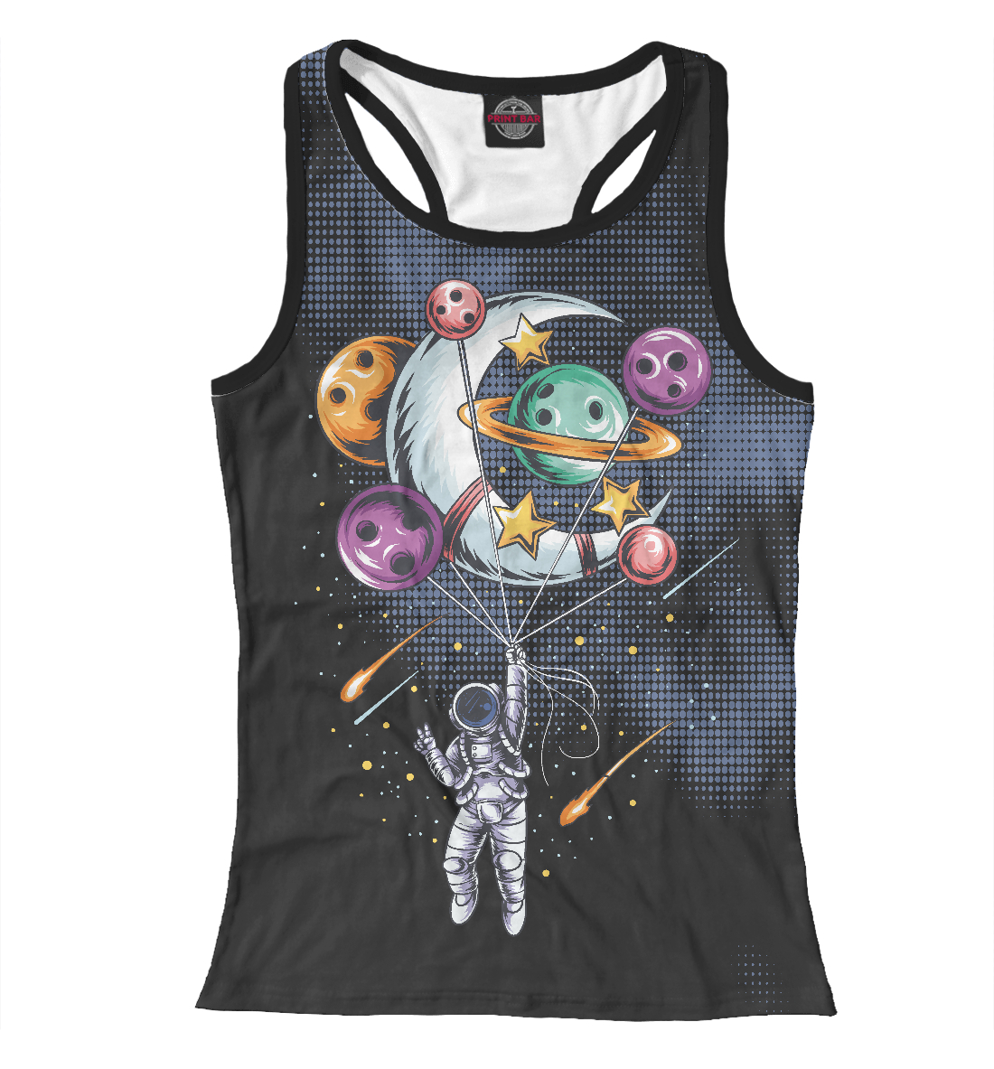 

Космонавт и планеты