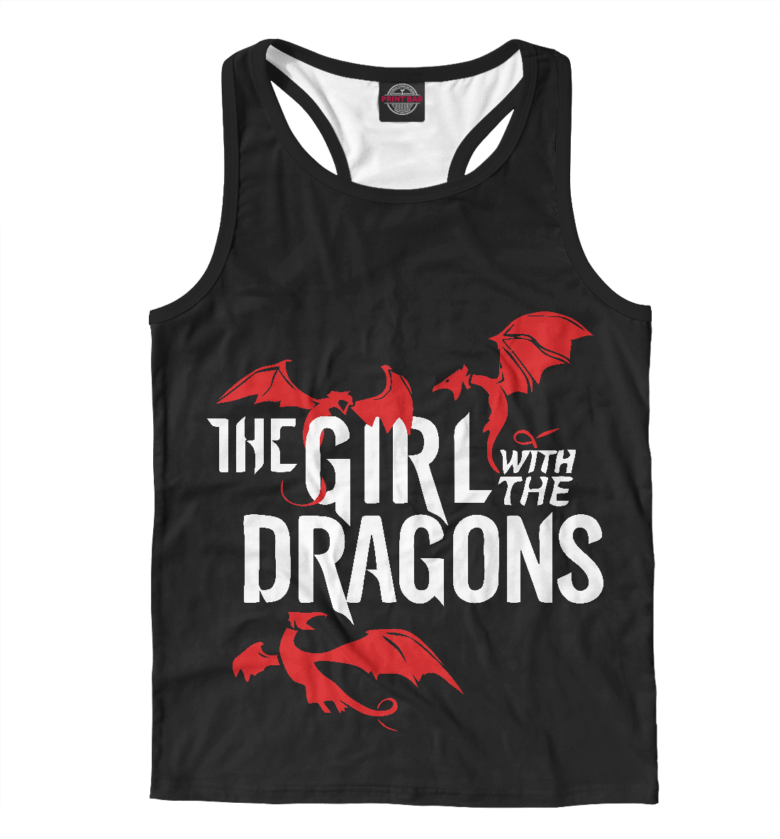 

Девушка с драконами