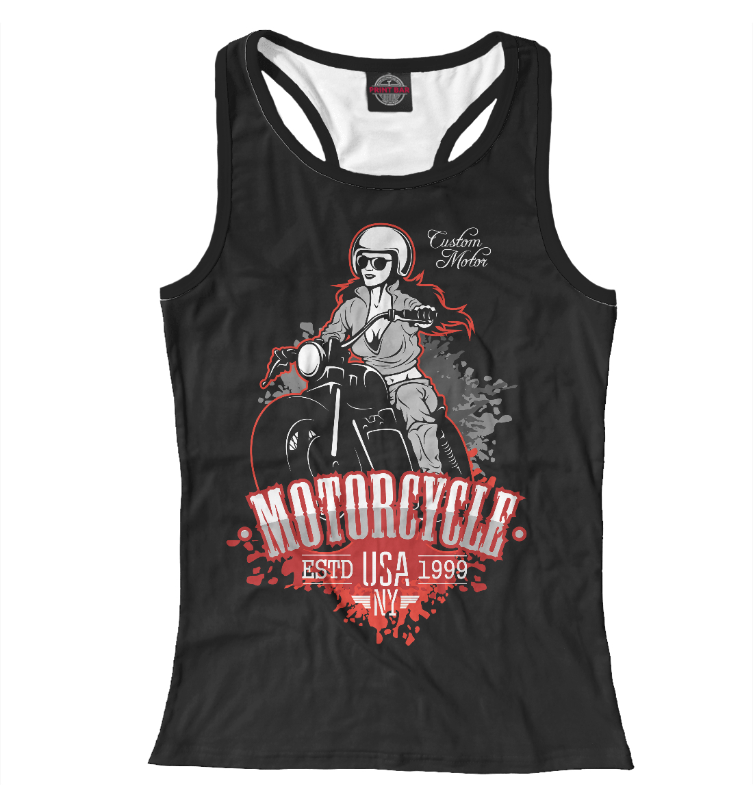 

Girl motorcyclist
