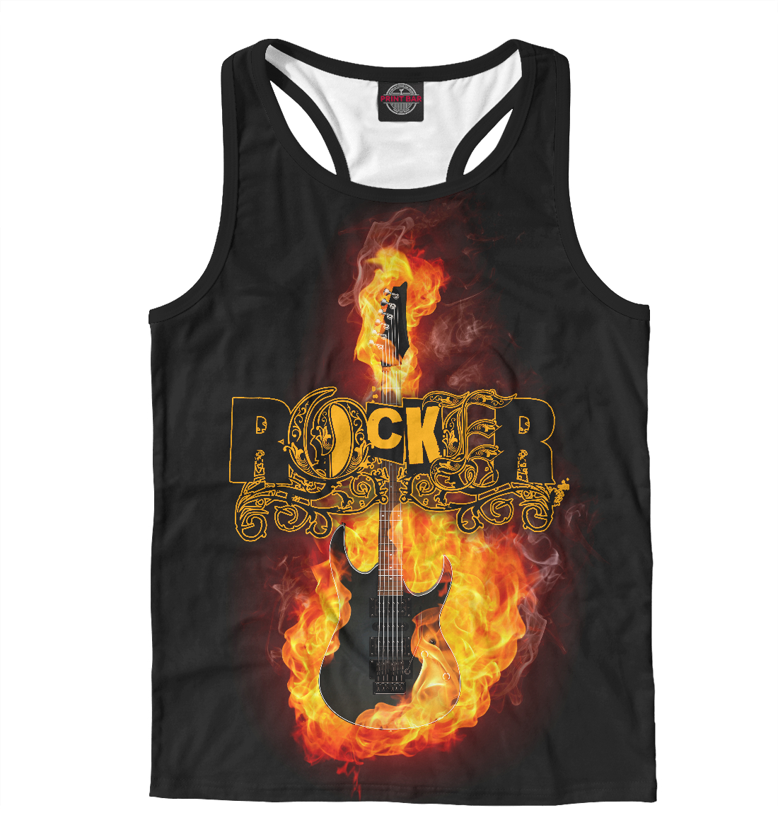

Fire Guitar Rocker