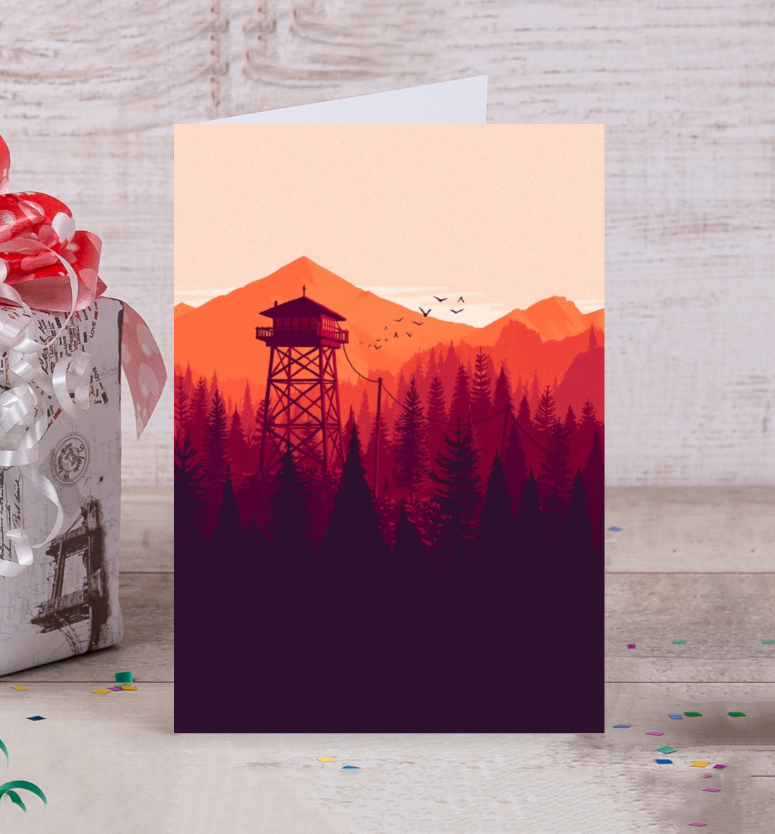 

Watchtower in evening