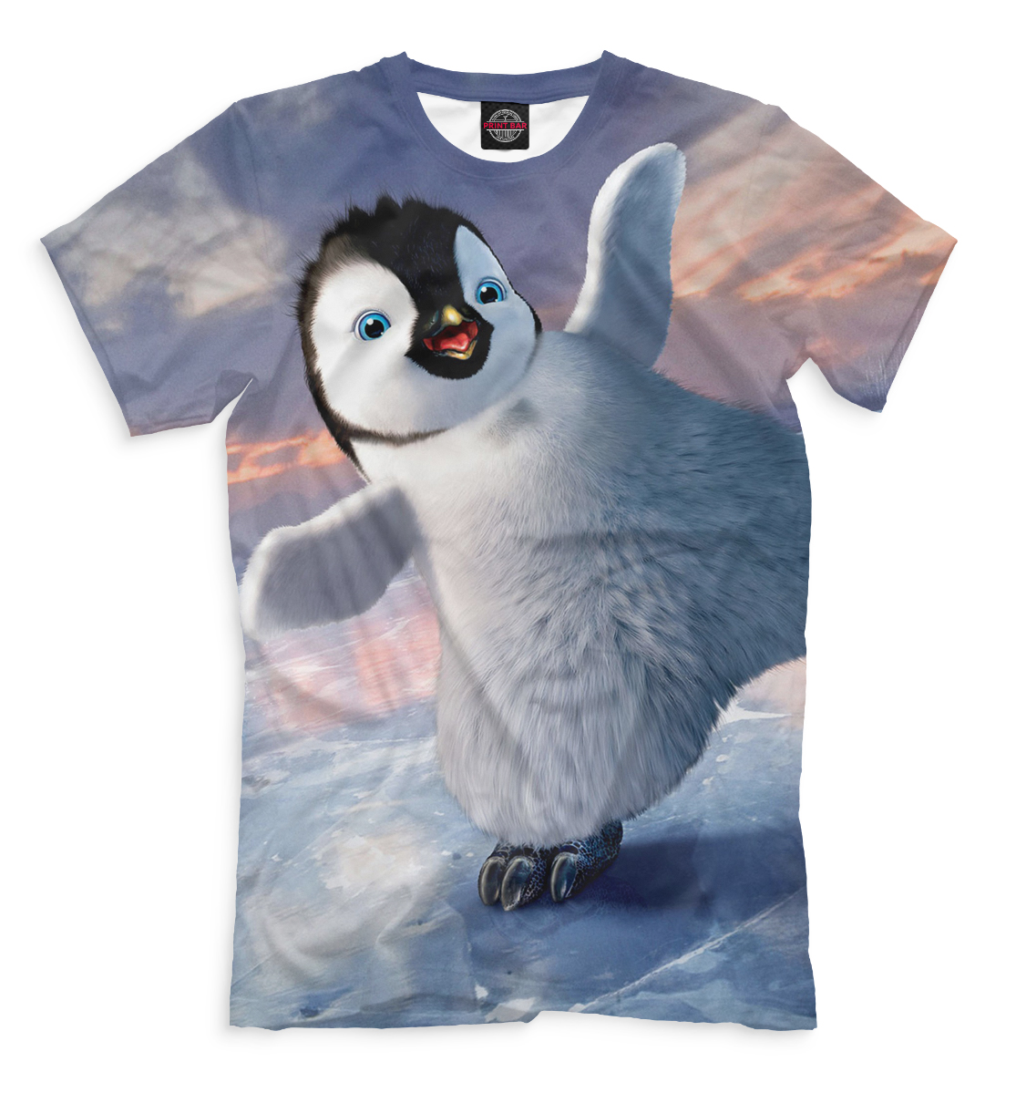 

Мультяшный пингвинёнок