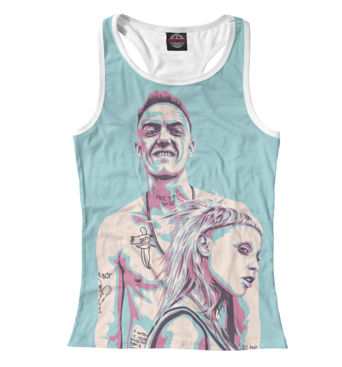 

Die Antwoord: Ninja and Yolandi (Blue)