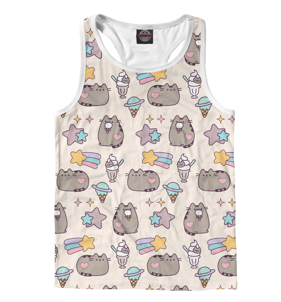 

Pusheen, Звезды и Мороженое