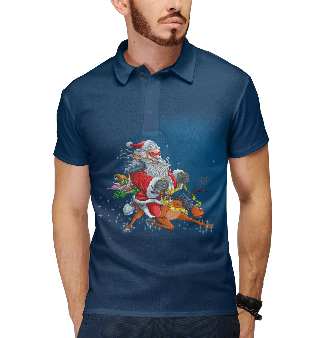 

Санта байкер