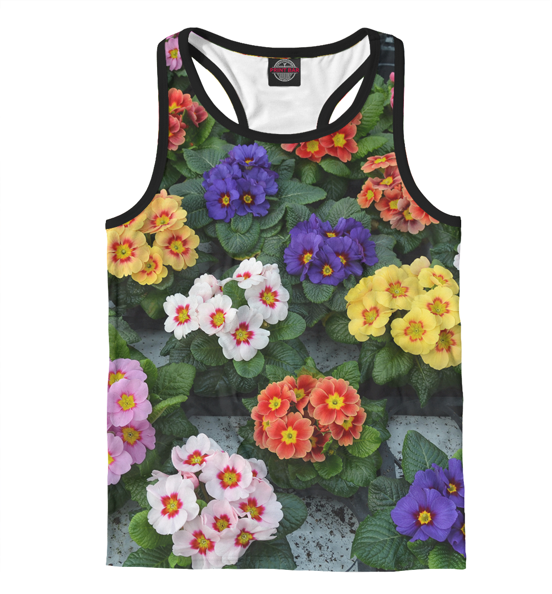 

Клумба с цветами