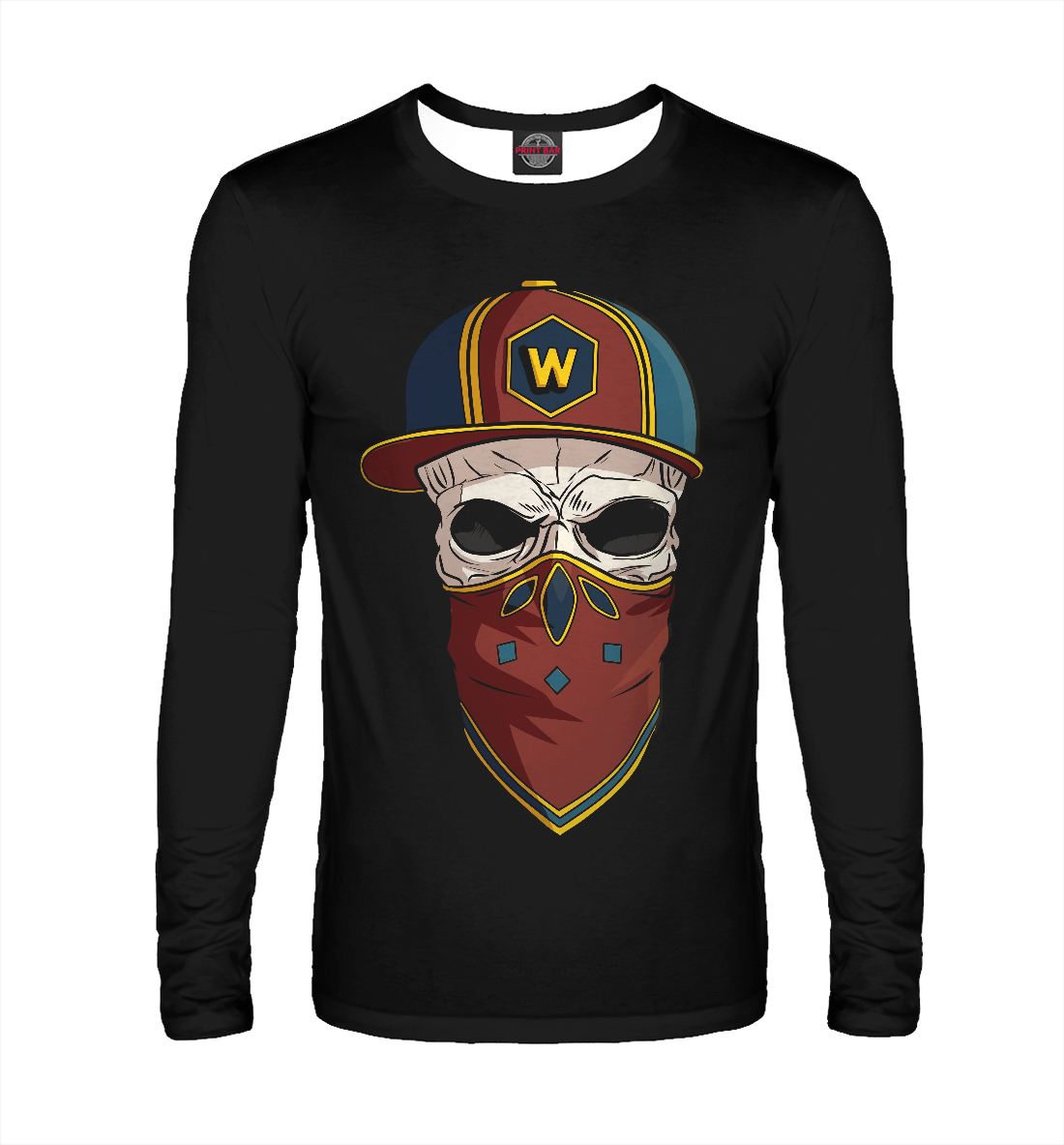 

Череп в кепке