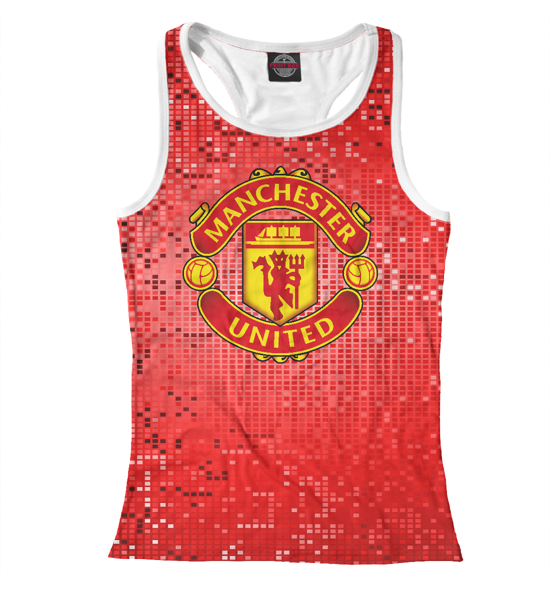 

Manchester United Abstract Pixels
