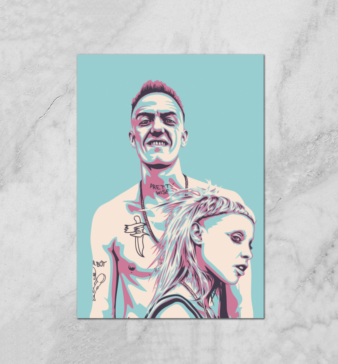

Die Antwoord: Ninja and Yolandi (Blue)