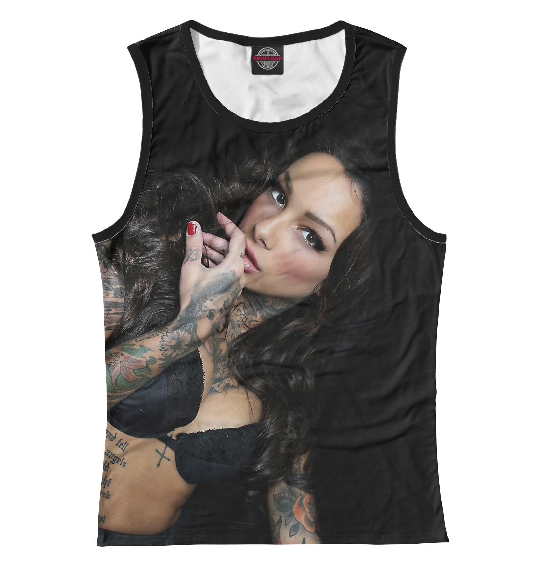 

Girl with tattoo