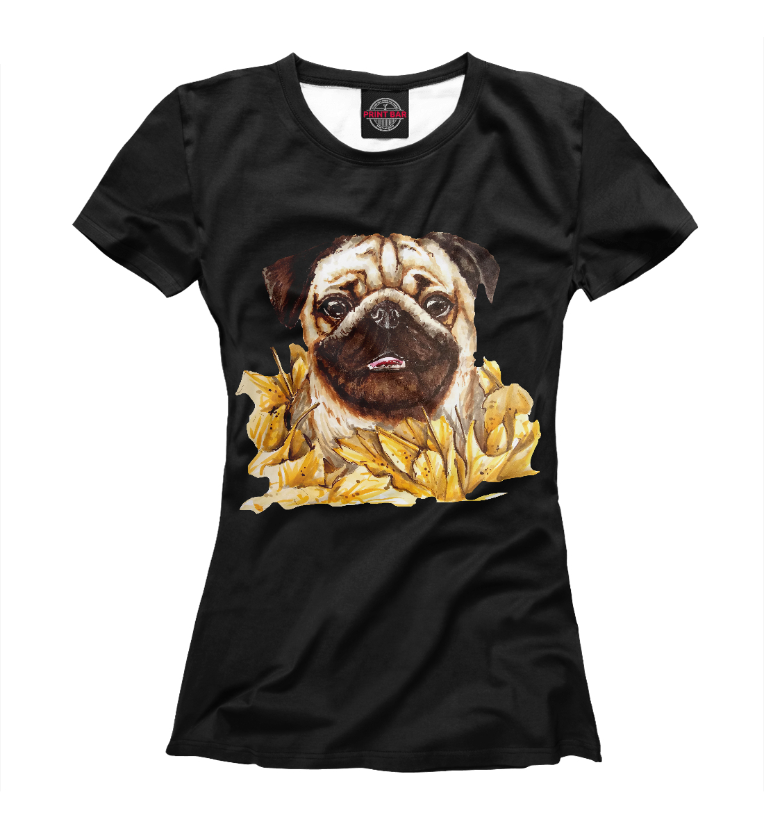 

Мопс и осень