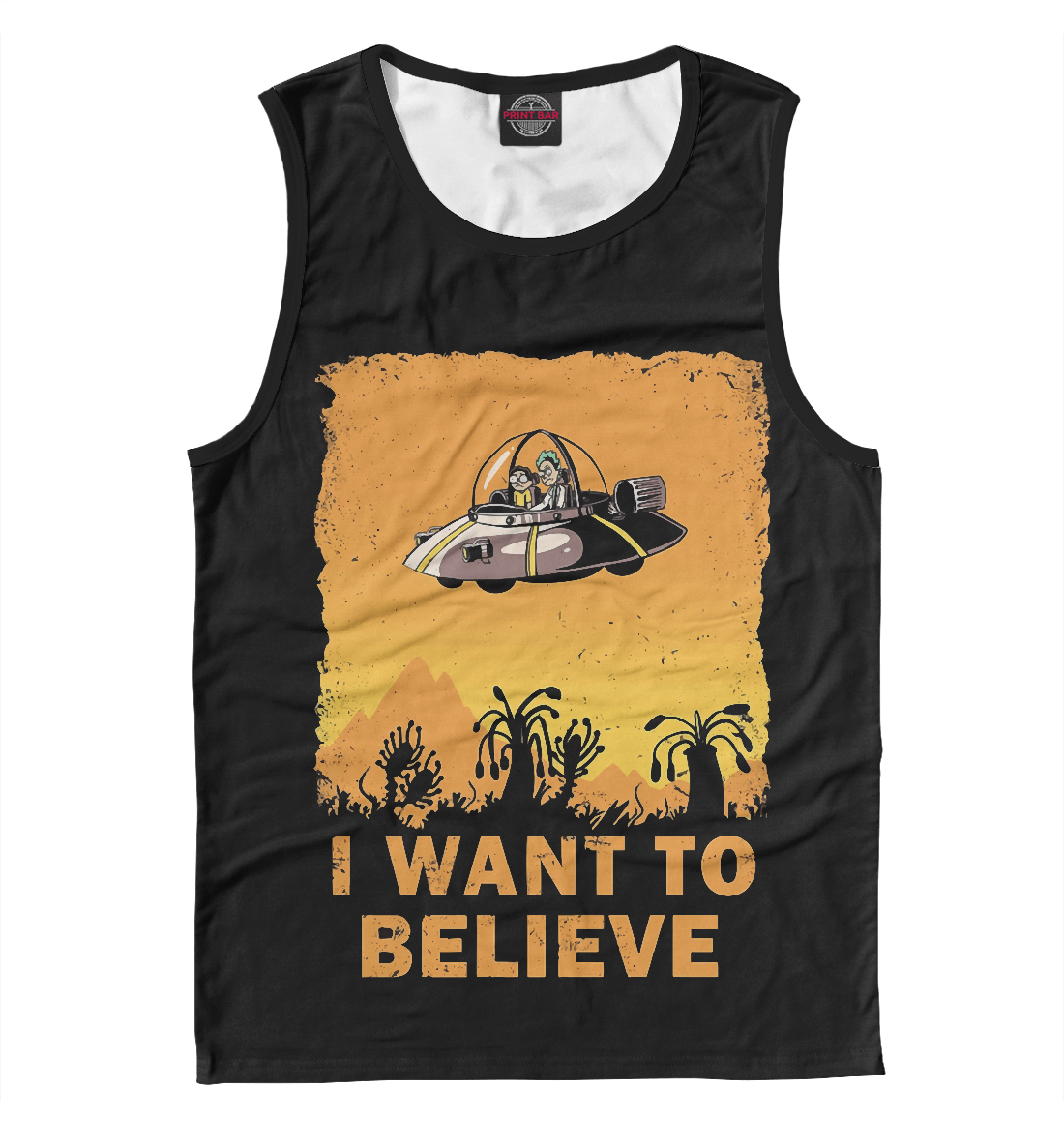 

Rick and Morty I Want To Believe