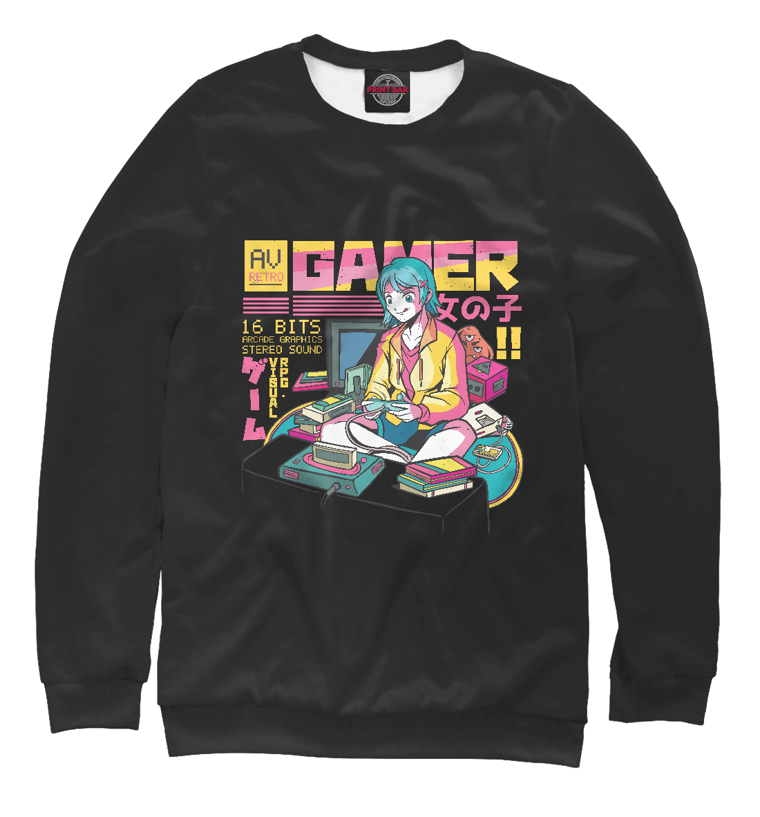 

Anime gamer girl