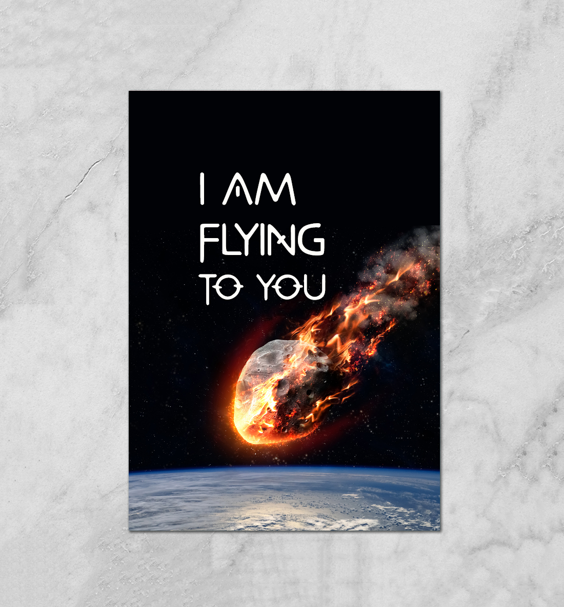 

I am flying to you