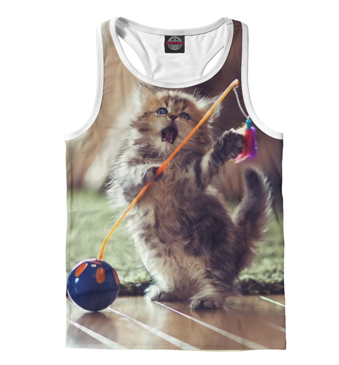 

Игривый котенок