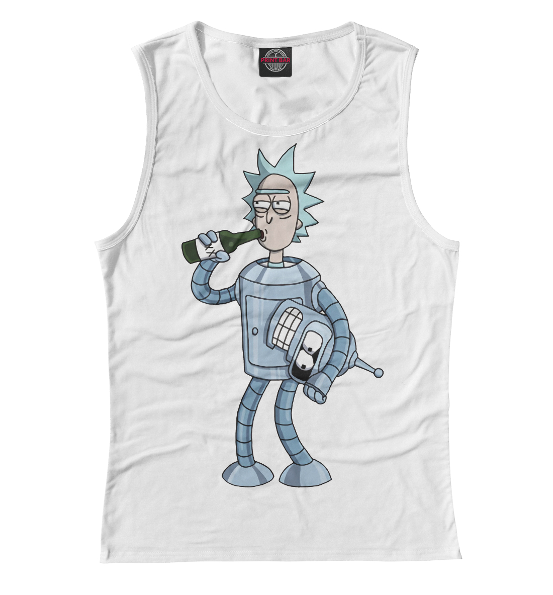 

Рик в костюме Бендера