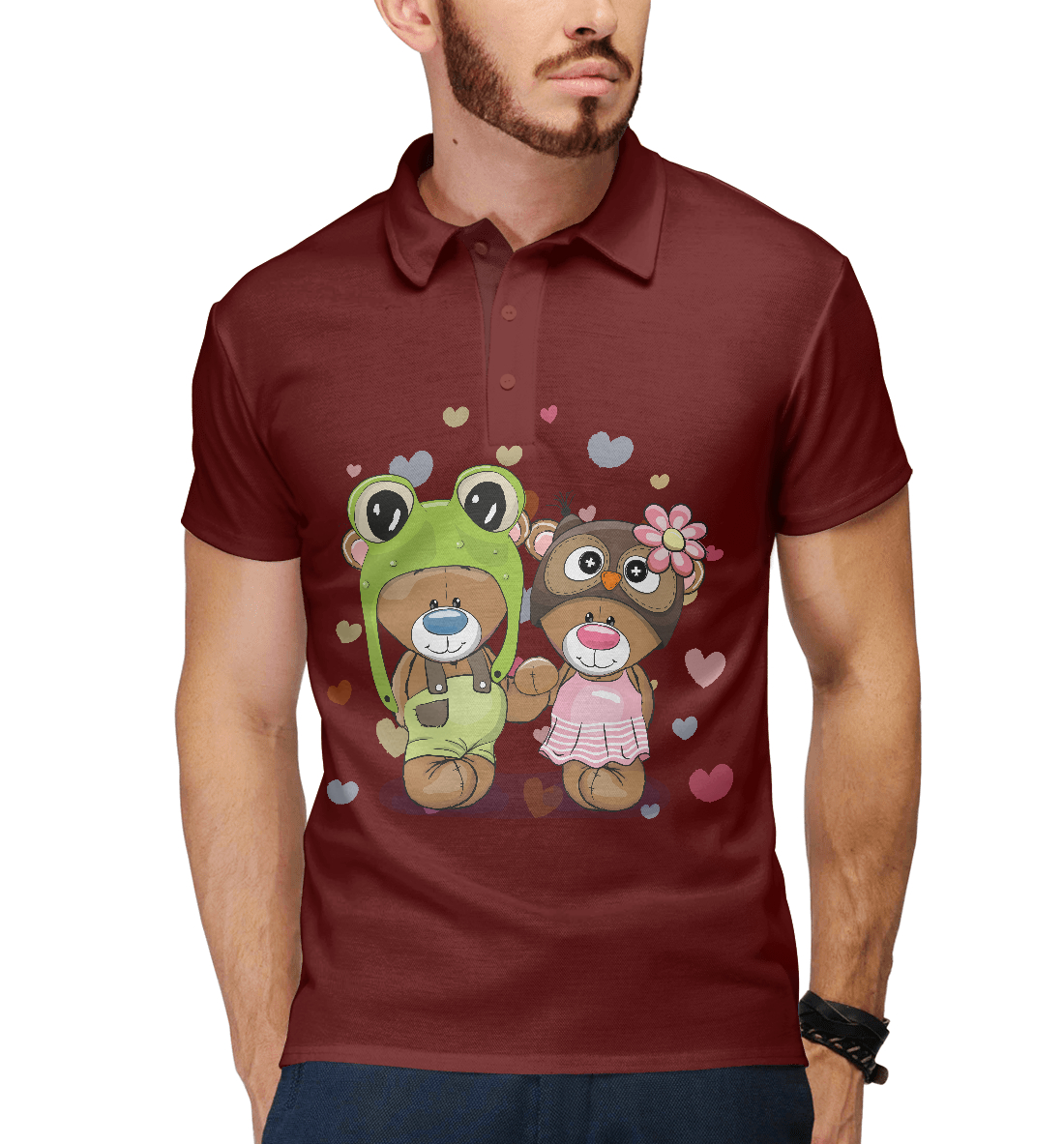 

Влюбленные мишки