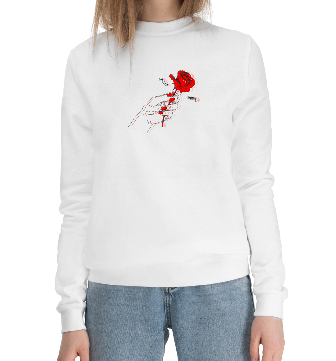 

Роза в руке