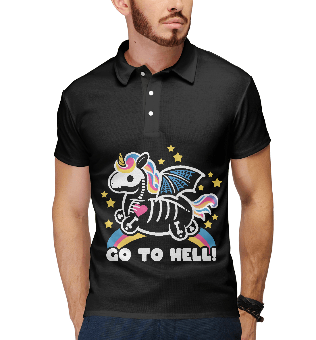 

Радужный единорог