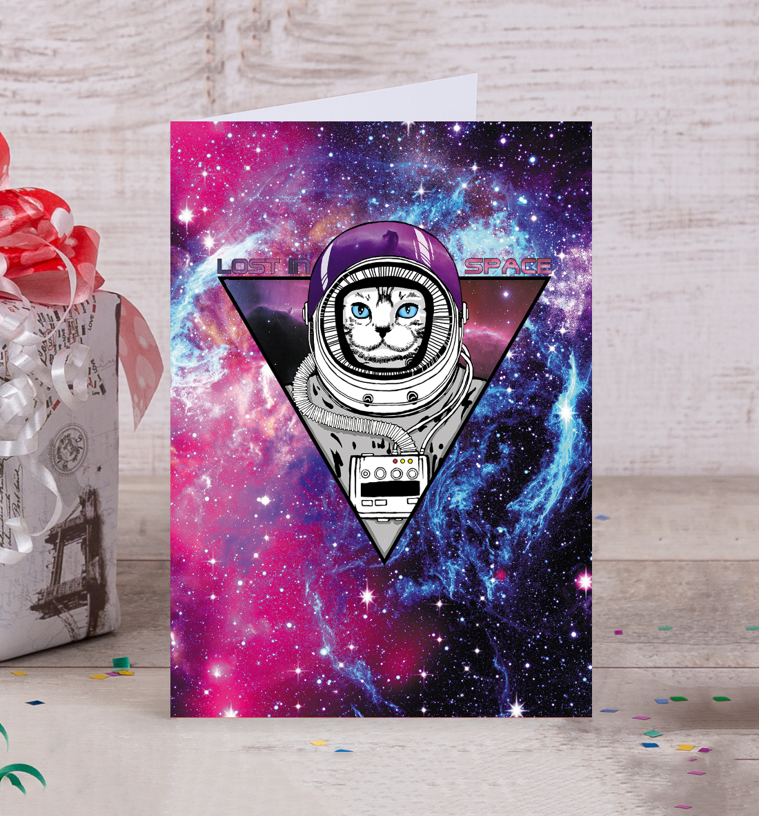 

Кот космонавт