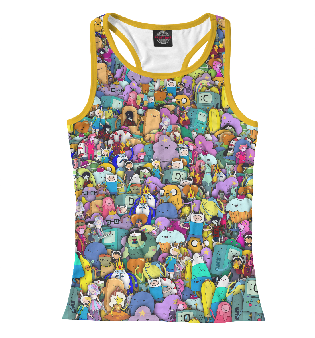 

Adventure Time. Стикербомбинг