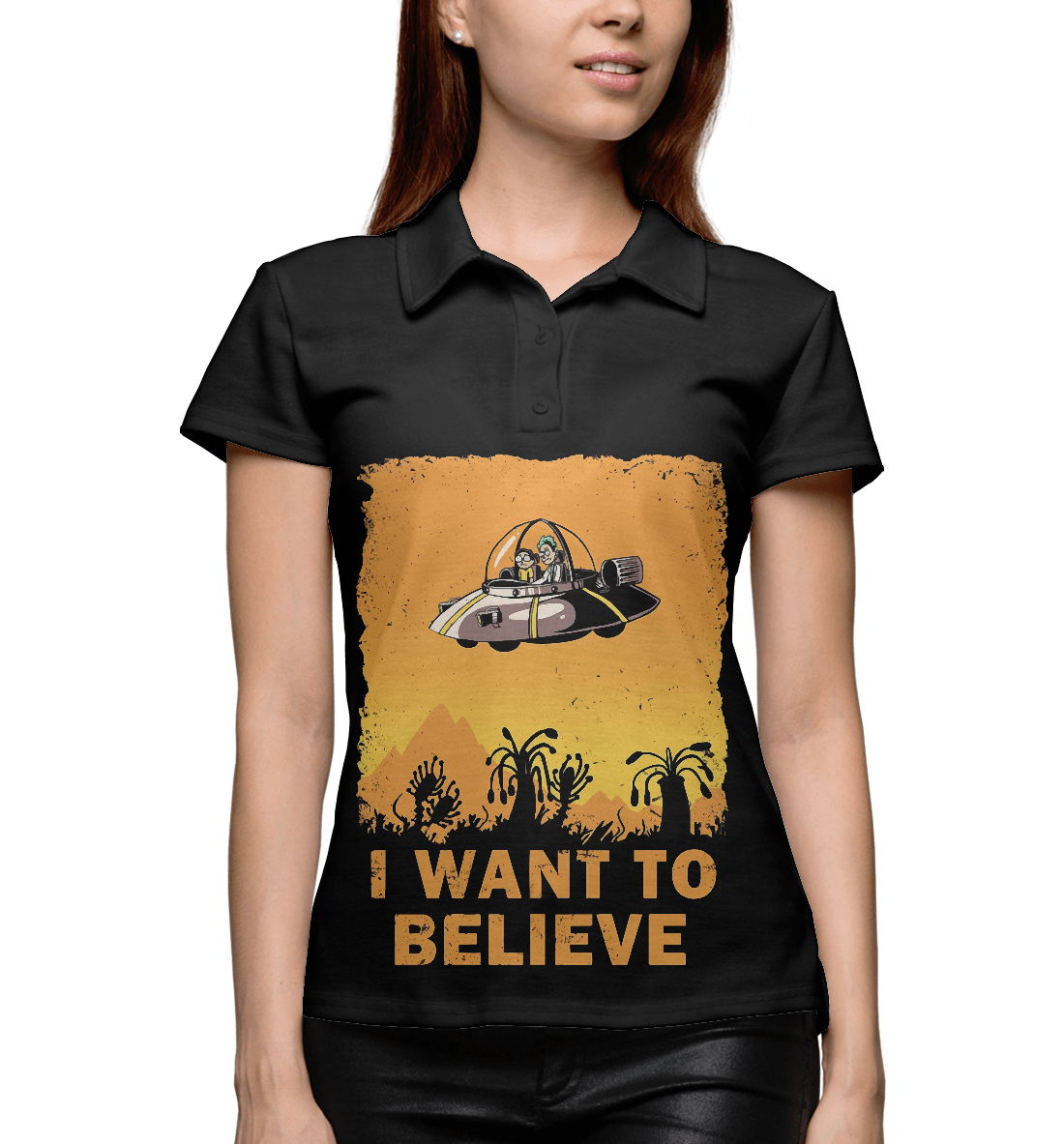 

Rick and Morty I Want To Believe