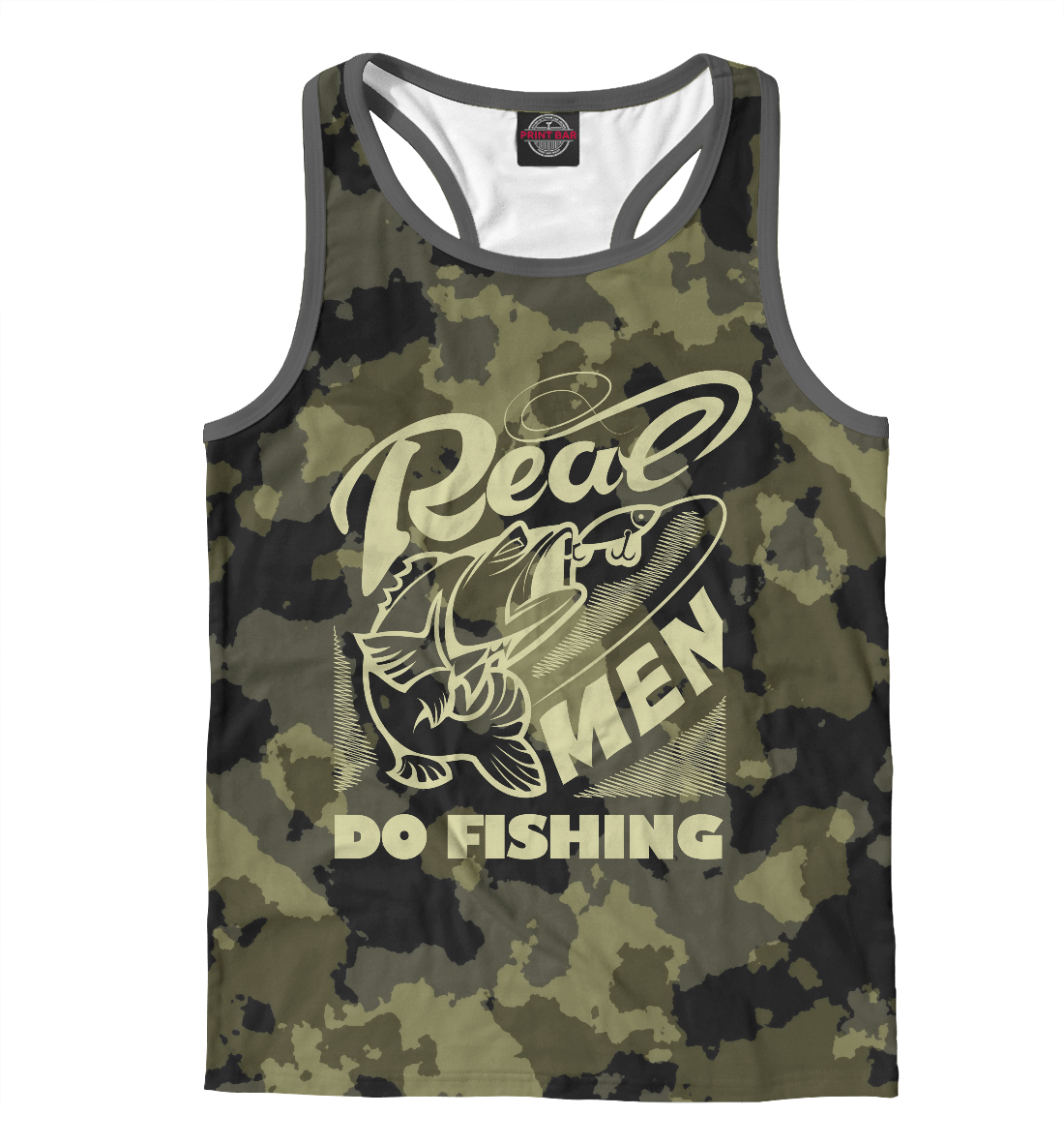 

Real men do fishing