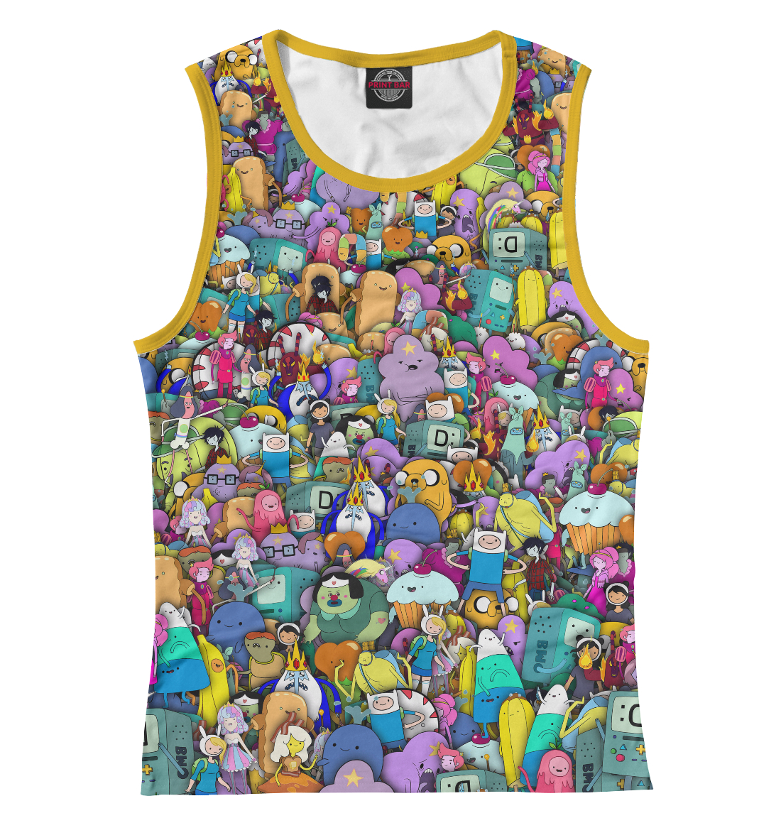 

Adventure Time. Стикербомбинг
