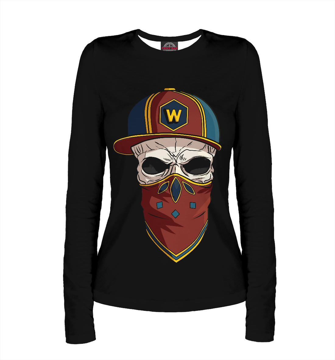 

Череп в кепке