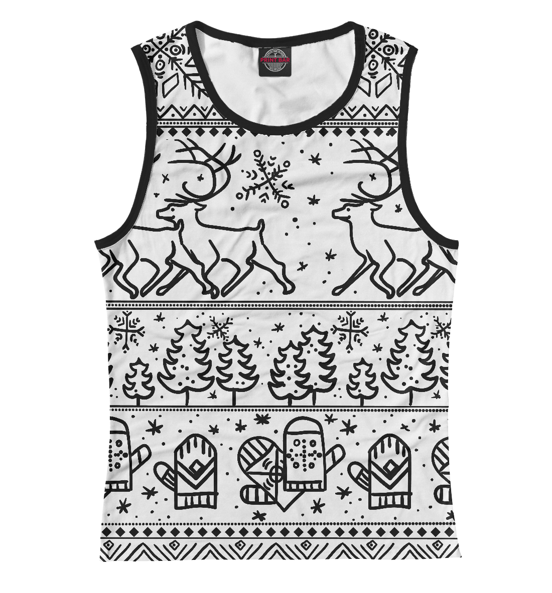 

Свитер с оленями