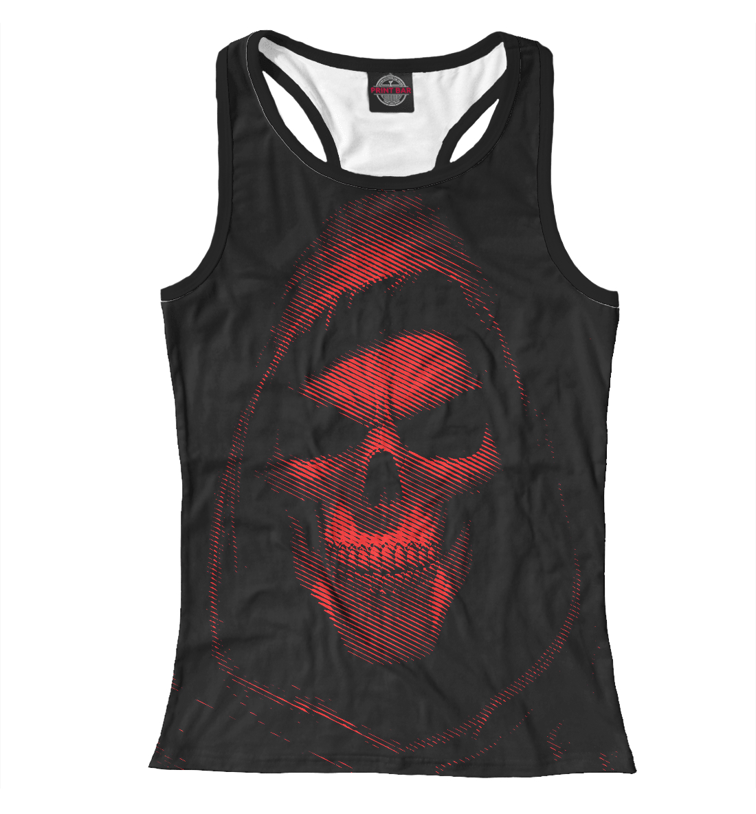 

Red Line Skull